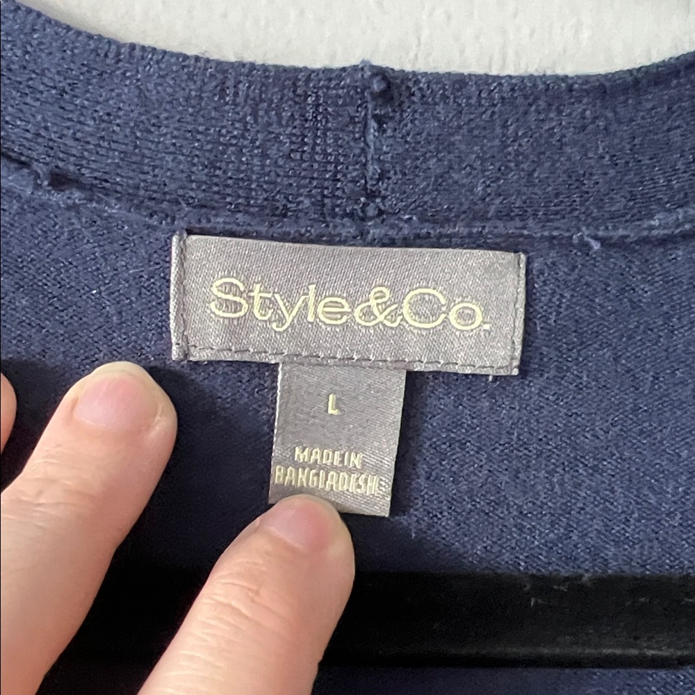 Style &Co Cardigan - Picture 3 of 5